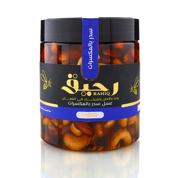 عسل سدر رحيق الجبلي بالمكسرات
